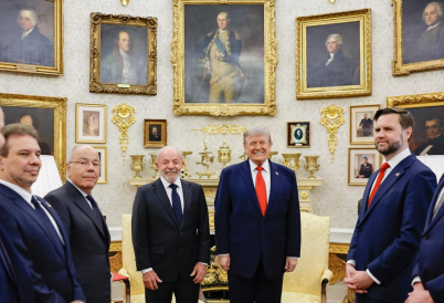 President Lula da Silva and President Donald Trump