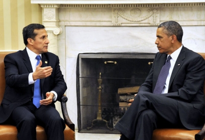 Presidents Humala and Obama