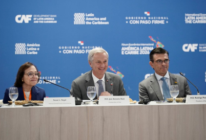 Susan Segal, Jose Antonio Kast, and Rodrigo Paz