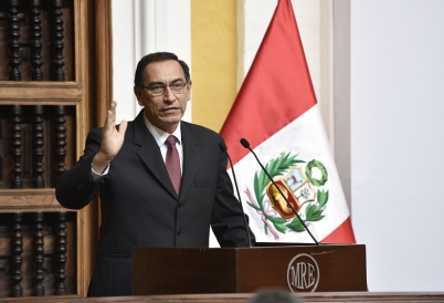 Martín Vizcarra Peru vice president