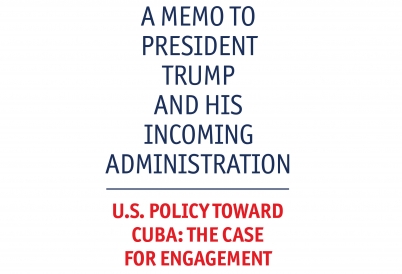 Memo to president Trump on U.S.-Cuba policy