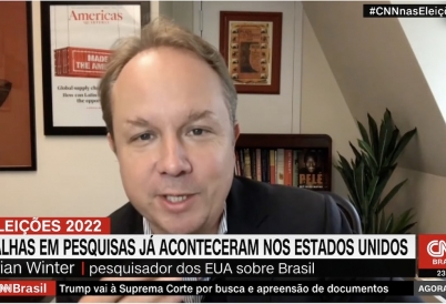 Brian Winter na CNN Brasil.