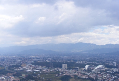 Aerial View of San José, Costa Rica