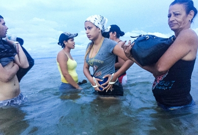 Cuban migrants Lisette Poole