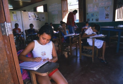 School Children in the Amazon region of Brazil