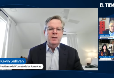 Sulivan with El Tiempo