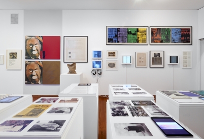 Installation of This Must Be the Place: Latin American Artists in New York, 1965 – 1975 at Americas Society. (Image: Arturo Sánchez)