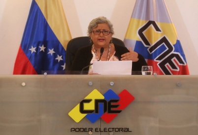 Venezuela's CNE head Tibisay Lucena