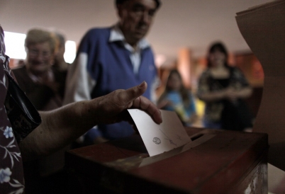 Voting Ballot in Uruguay