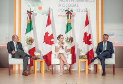 The Foreign Affairs Ministers of Mexico and Canada at AS/COA's Mexico City Conference