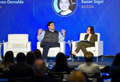 Francisco Alcarez Demalde and Susan Segal