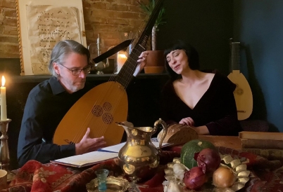 Scott Pauley and Pascale Beaudin. (Image via Americas Society video)