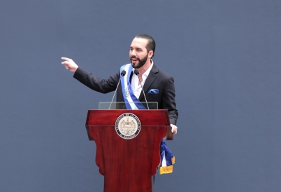 Nayib Bukele (Image: The Salvadoran presidency.)