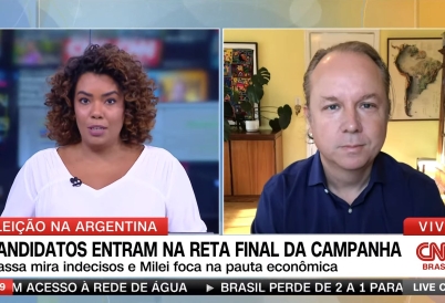 Brian Winter entrevistado na CNN Brasil