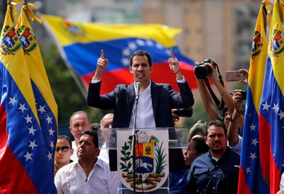 Venezuelan Interim President Juan Guaidó (AP)