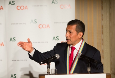 Presidente de Perú Ollanta Humala