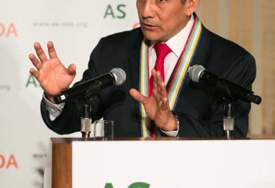 President Ollanta Humala at Gold Insigne Award Dinner
