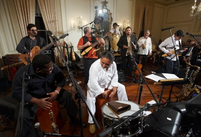 Inti Illimani performs at Americas Society in 2009.