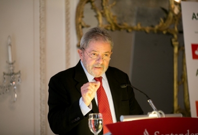Former Brazilian President Luiz Inacio Lula Da Silva