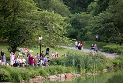 Tilt Brass in Central Park