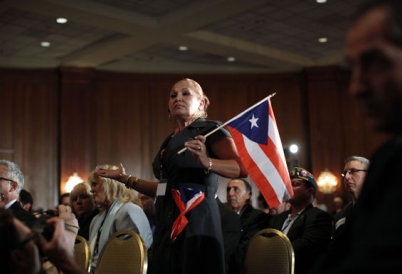 Puerto Rican voter in Florida