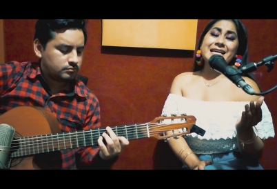 Elvis Arroyo and Rithziana Purca