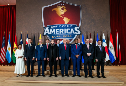 Shield of the Americas. (White House)