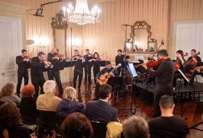São Paulo Chamber Soloists with guitarist Octávio Deluchi at Americas Society