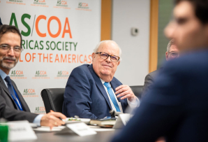 Peruvian Central Bank President Julio Velarde at COA in DC. (Photo: Shawne R. Turrentine)