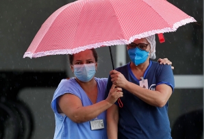 Brazil healthcare workers