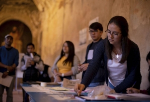 Voters in Guatemala