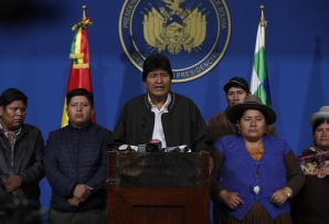 Evo Morales resigned November 10.