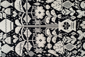 Warp-woven thread