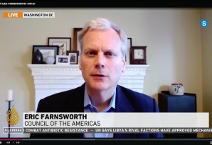 Eric Farnsworth on Al Jazeera