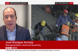 Jose Enrique Arrioja on BBC News