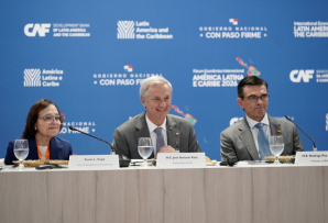 Susan Segal, Jose Antonio Kast, and Rodrigo Paz