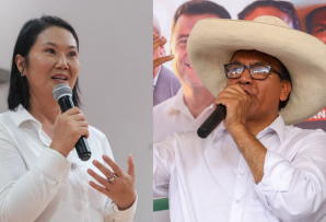 Keiko Fujimori and Roberto Sánchez