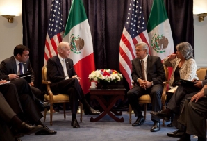 Biden and AMLO meeting in 2012