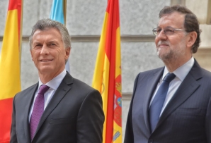 Argentina President Mauricio Macri and Spain Prime Minister Mariano Rajoy