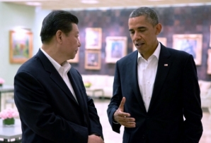 U.S. President Barack Obama meets with Chinese President Xi Jinping