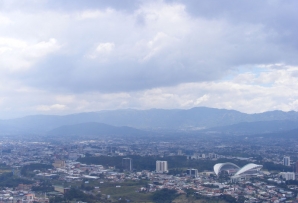Aerial View of San José, Costa Rica