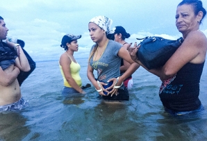 Cuban migrants Lisette Poole