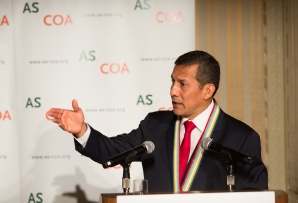 Presidente de Perú Ollanta Humala