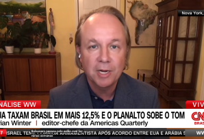 Brian Winter on CNN Brasil