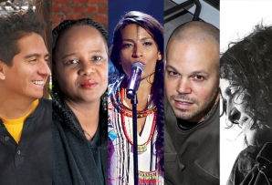 Daniel Alarcón (Peru), Edwidge Danticat (Haiti), Ana Tijoux (Chile), Residente (Puerto Rico), Adriana Lestido (Argentina)