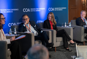 former USMCA negotiators at Washington Conference on the Americas