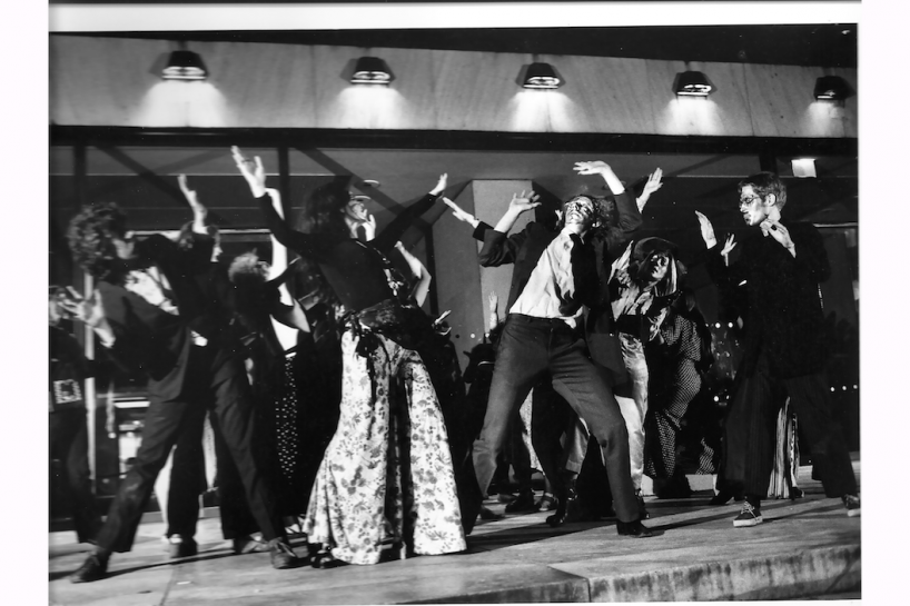 Marta Minujín, Performers at Kidnappening, 1973.