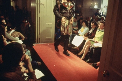 Eduardo Costa, Fashion Show Poetry Event, 1969.