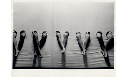 Legs, 1975. Performance. Photo: Babette Mangolte. Sylvia Palacios Whitman archives.