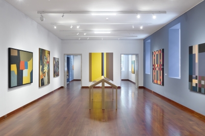 Fanny Sanín: Geometric Equations, June 4–July 26, 2025. Photo: Arturo Sanchez